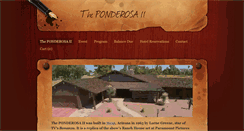 Desktop Screenshot of ponderosa2.com